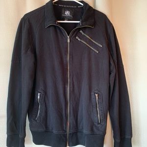 Rock & Republic men’s large full zip sweater